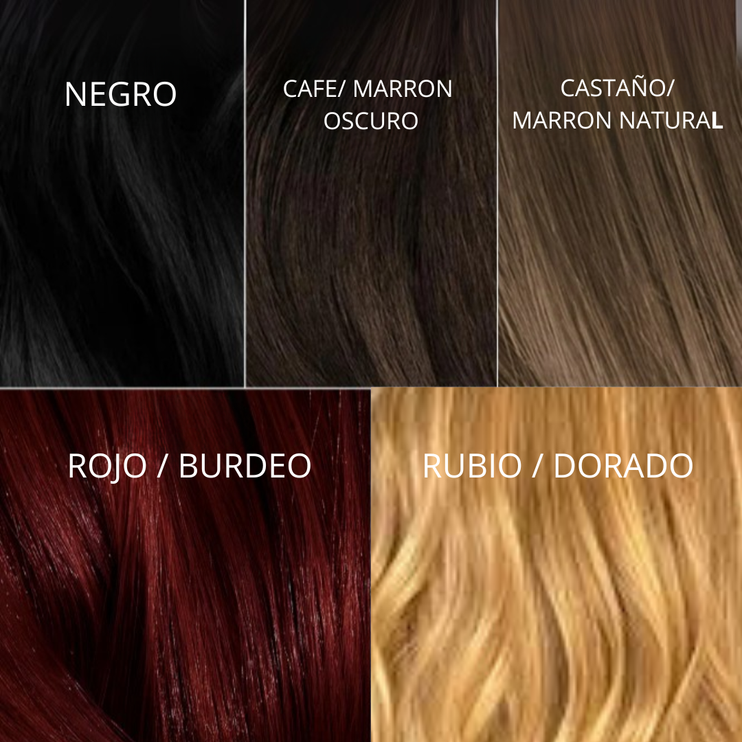 Rejuvenece tu cabello al instante Shampoo cubridor de cana......