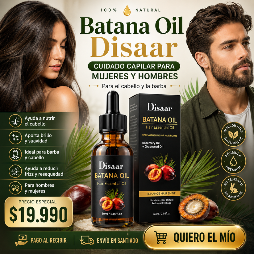 🌿 Aceite de Batana + Romero | Cabello Más Fuerte, Abundante y con Menos Caída por Quiebre