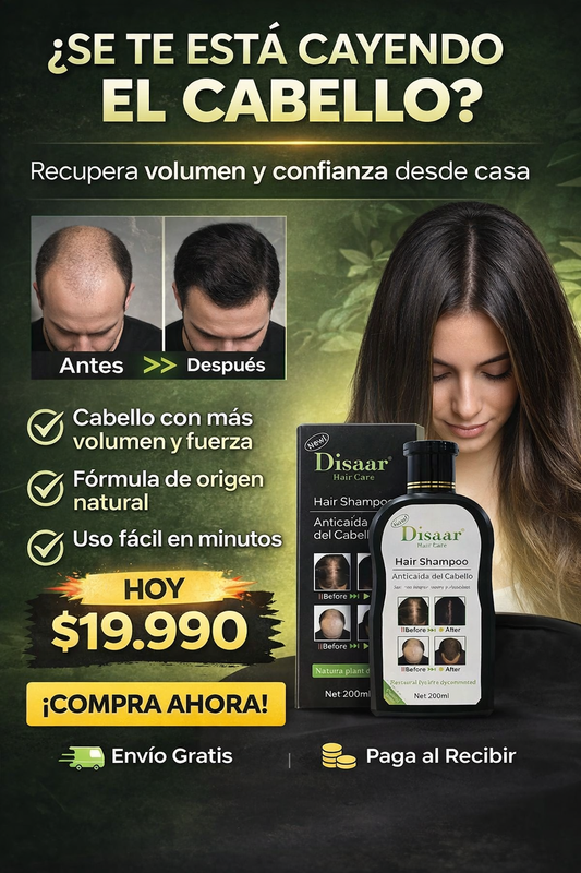 Shampoo Anticaída®- Recupera y detiene la caída del cabello.