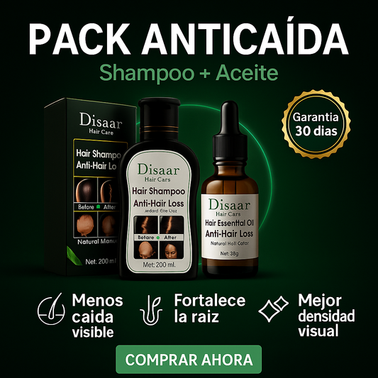 Pack Capilar Batana – Detén la Caída y Activa el Crecimiento Natural en 7 dias