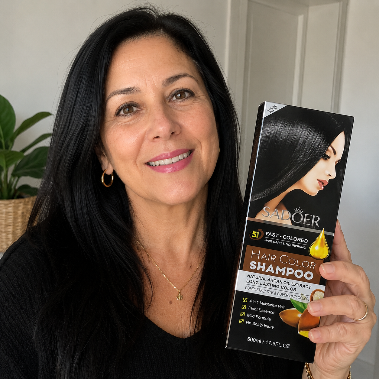 Shampoo Pinta Canas - Despídete de la canas desde casa y dale un brillo a tu cabello