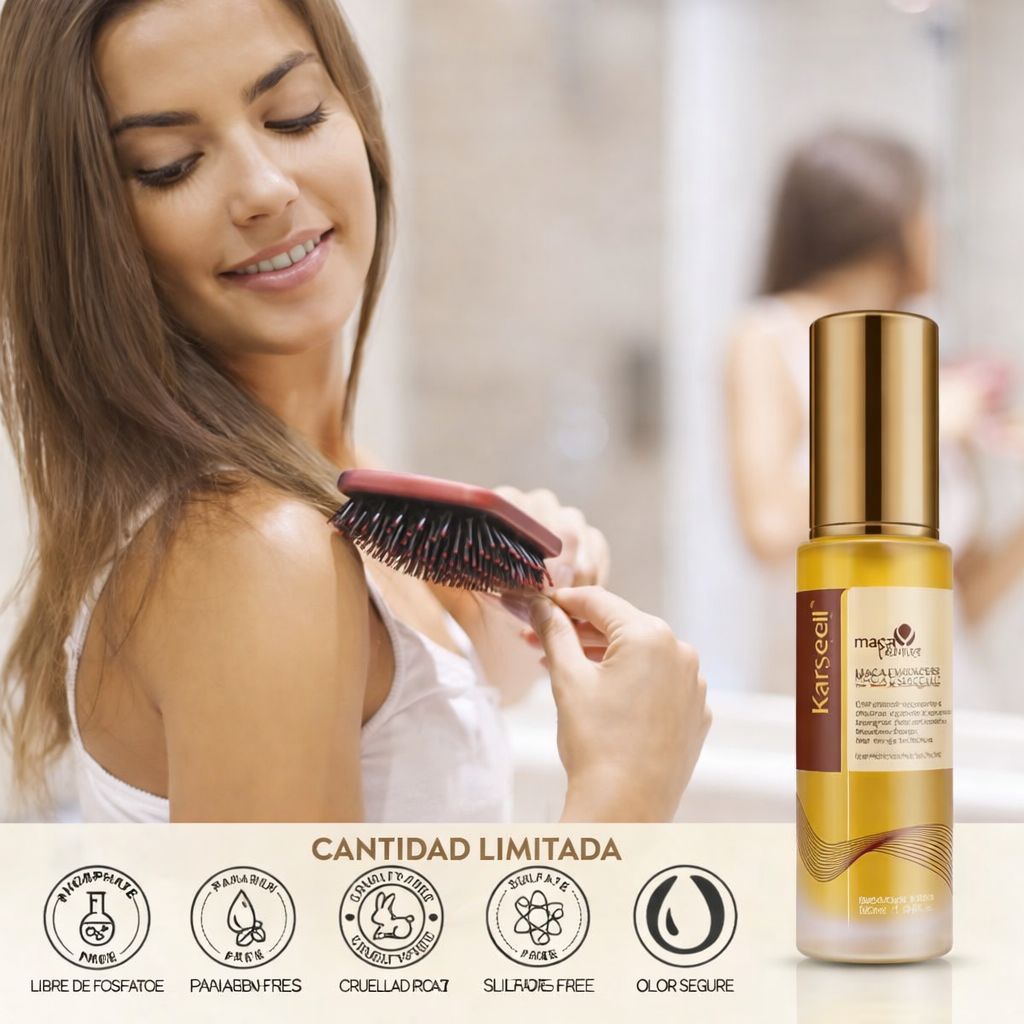 Karseell® Serum Capilar Reparador – Brillo Intenso y Anti Frizz desde el Primer Uso