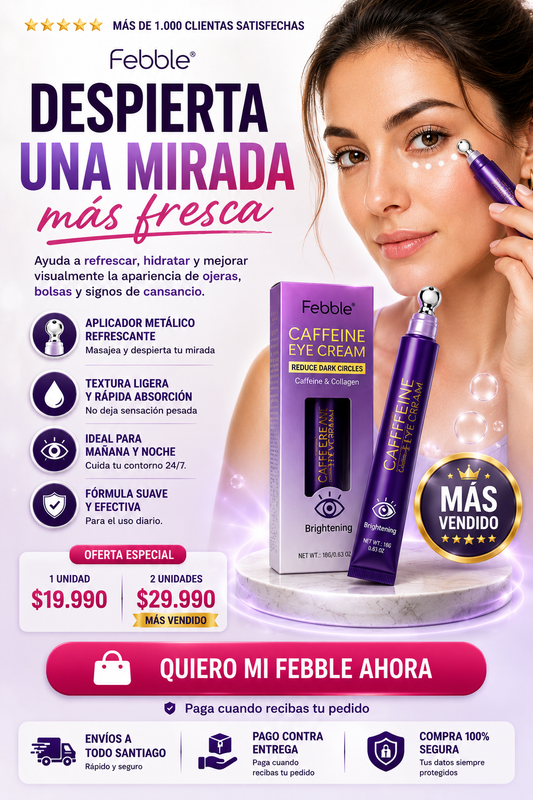 Crema Contorno De Ojos Con Cafeína Colágeno