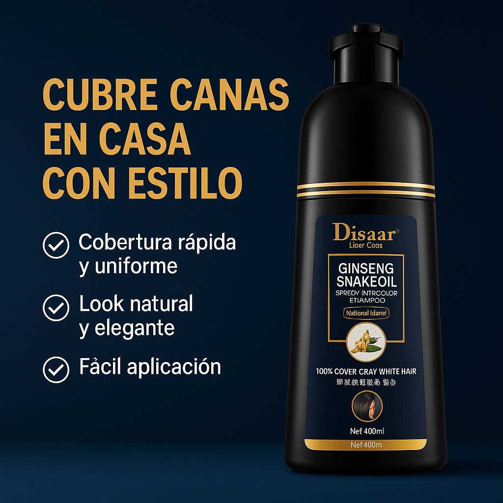 Shampoo ProColor™  – Cubre las canas y deja el cabello suave y brillante.