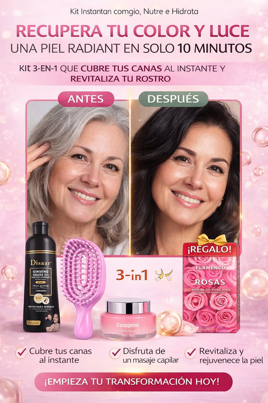 Recupera tu Color Natural y Luce una Piel Rediente en solo 10min