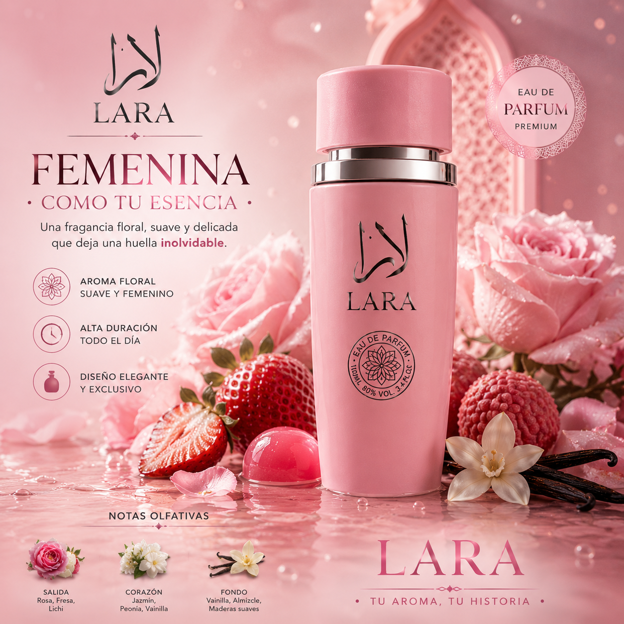 Perfumes LARA Premium Para Mujeres