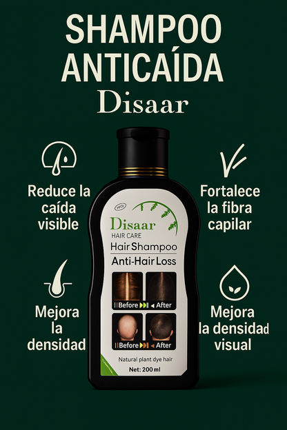 Shampoo Anticaída®- Recupera y detiene la caída del cabello.