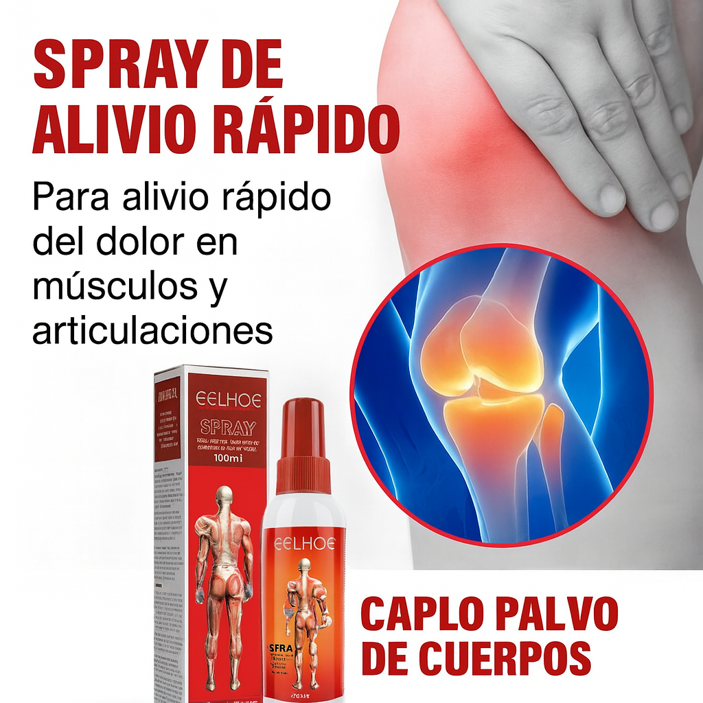 ELEHOE™ Analgésico Muscular - alivia el dolor en minutos. BLACK FRIDAY