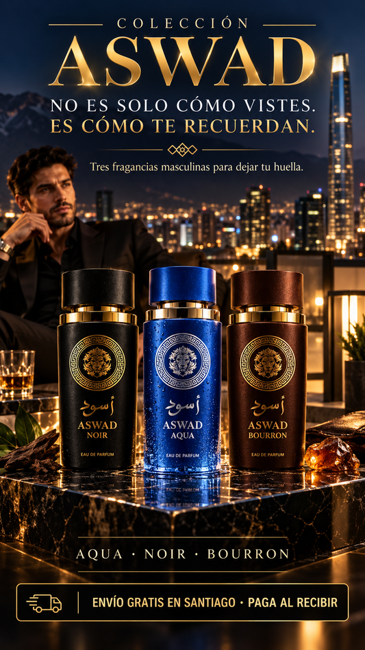 Perfumes ASWAD Premium Para Hombre
