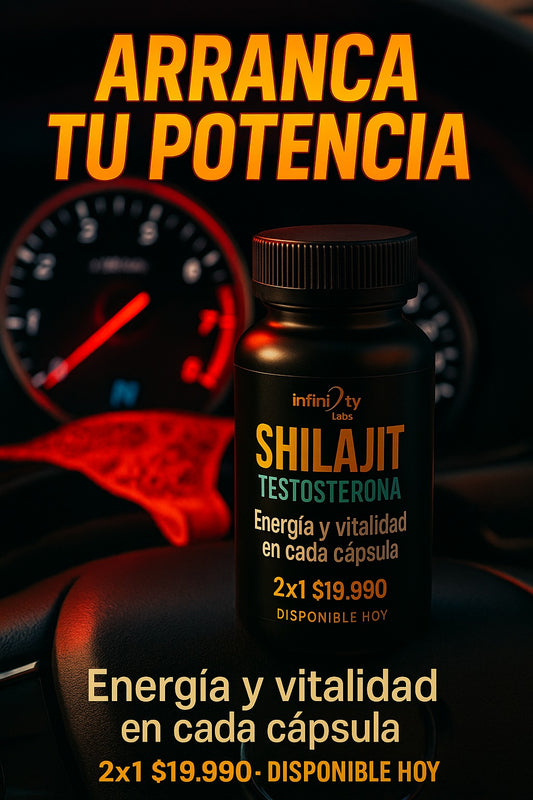 Shilajit™ ORIGINAL Potenciador Sexual  (60Cap)
