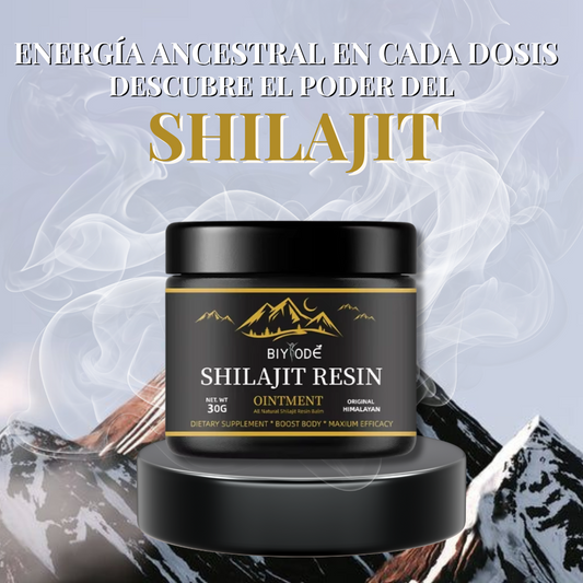 Potencia Tu Testosterona con Shilajit del Himalaya™ ORIGINAL