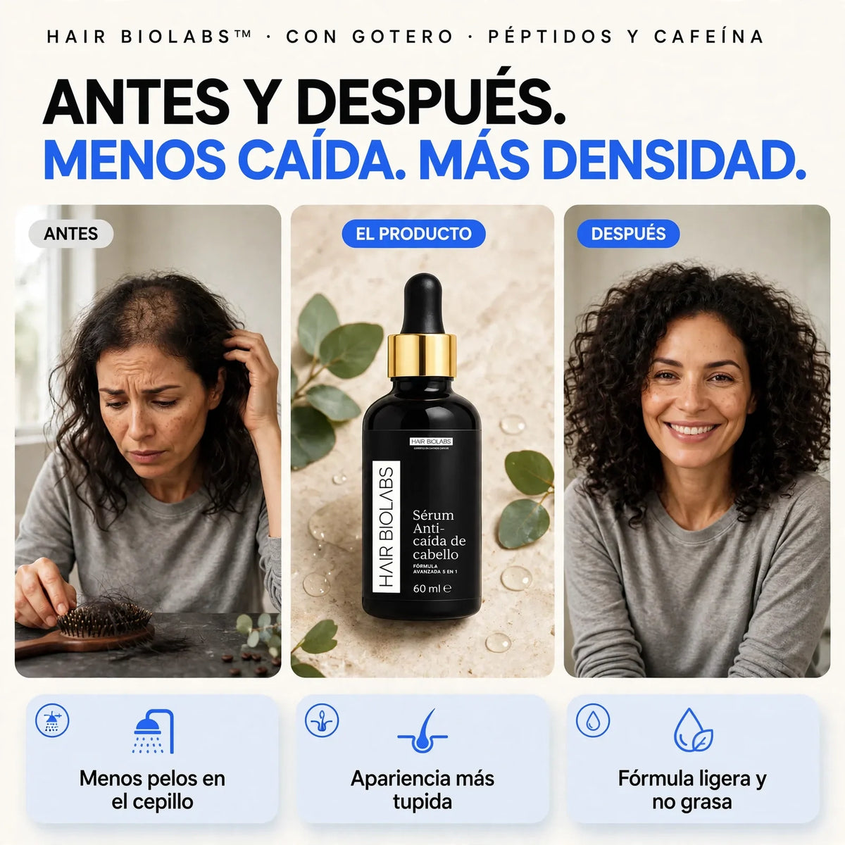 Serum 5 en 1 Anticaída Hair Biolabs™